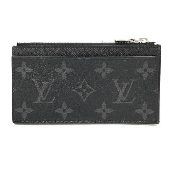 Louis Vuitton Card Holder Taigarama Monogram Eclipse Wallet/Coin Case M30271 ... - Picture 2 of 4